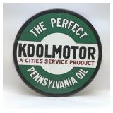 24' Greenback Embossed Koolmotor Oil Sign