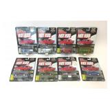8 ASSORTED RACING CHAMPIONS HOT ROD DIECAST CARS