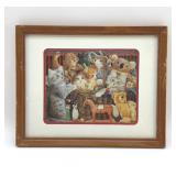 CAT AMONG THE TOYS PRINT
