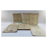 ASSORTED  ANTIQUE SHEET MUSIC