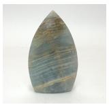 ARGENTINIAN BLUE CALCITE TEARDROP CRYSTAL