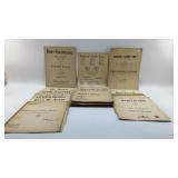 ASSORTED ANTIQUE SHEET MUSIC