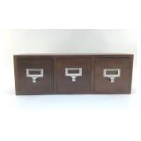 3 DRAWER DESK ORGANIZER