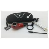 SCOTTE MINI PIPE WITH ACCESSORIES, UNUSED