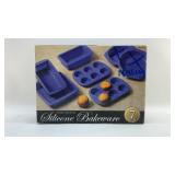FLEXIBLE, SILICONE BAKEWARE 5 PIECE SET