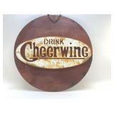 CHEERWINE METAL SIGN
