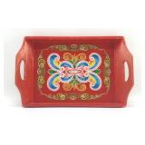 SWEDISH TOLE PAINTED TRAY