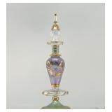 ART GLASS PERFUME BOTTLE 6'