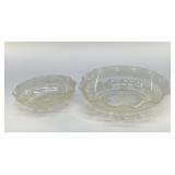 1930ï¿½s BAGLEY GLASS BOWLS, ENGLAND