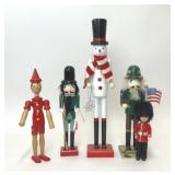 5 PIECES NUTCRACKERS CHRISTMAS DECOR