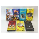 7 ASSORTED VTG VHS TAPES MTV GOLDEN BOOK