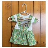 VTG HANDMADE CLOTHESPIN HOLDER BAG DRESS
