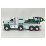 2013 HESS TOY TRUCK AND TRACTOR SET BACKHOE
