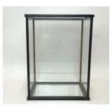 RECTANGULAR GLASS WOOD DISPLAY SHOWCASE