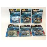 6 ASSORTED HOT WHEELS RACING DIECAST CARS