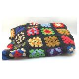 GRANY SQUARES VINTAGE BLANKET