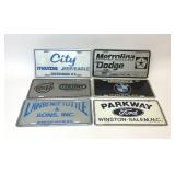 6 VTG NC CAR DEALERSHIP BOOSTER LICENSE PLATES