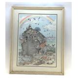 PATTY BAILY SHEETS SIGN NOAHï¿½S ARK PRINT