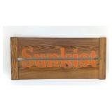 SUNKIST CRATE TOP HANDMADE SIGN