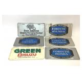 6 VTG NC DEALERSHIP BOOSTER LICENSE PLATES