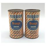 1954 MISSION ORANGE DRINK CAN BANK