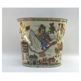 METAL MOTHER GOOSEWASTE BASKET WEIBRO