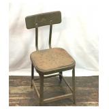 1940S LION METAL PRODUCTS, MACHINIST CHAIR