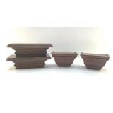 4 WALL SHELVES