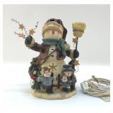 LIGHTED SNOWMAN 8.5"