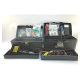 PAIR OF TOOL BOXES WITH TOOLS