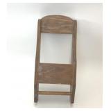 VTG WOODEN TOILET PAPER ROLL HOLDER