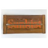 WOODEN SUNKIST SIGN 24"