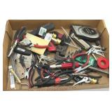 Lot of assorted pliers and miscellaneous tools