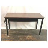 48 x 29 x 20" metal and wood work table with