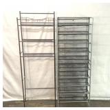 LIGHTWEIGHT METAL SHELVING
