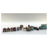 ASSORTED TOYS, BIRTHDAY CANDLE, CAKE HOLDERS