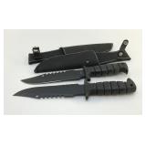 2 SURVIVAL KNIVES 11"