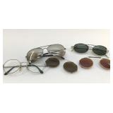 SUNGLASSES AND EYEGLASSES
