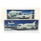 HESS TRUCKS, SHUTTLE, POLICE CAR