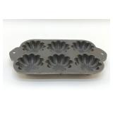 CAST-IRON MUFFIN PAN 9.5"