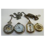4 POCKET WATCHES