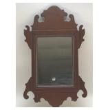 CHIPPENDALE STYLE MAHOGANY MIRROR 20 X 12