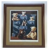 HARRY JARMIN "BEAR CHESTED" PRINT SIGNED 906/1200