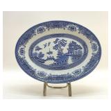 BLUE WILLOW 11 INCH PLATTER