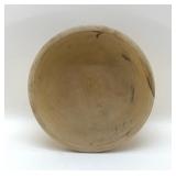 TURNED WOOD BOWL 11"