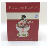 FITZ & FLOYD HURRY, FOLK BOWL AND SPREAD SPREADER