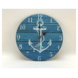 NAUTICAL BATTERY OPERATED CLOCK