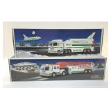 PAIR OF HESS TRUCKS IN BOX