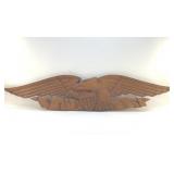 47" HAND CARVED BATES EAGLE