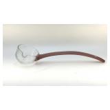 GLASS PUNCH BOWL LADLE 14"